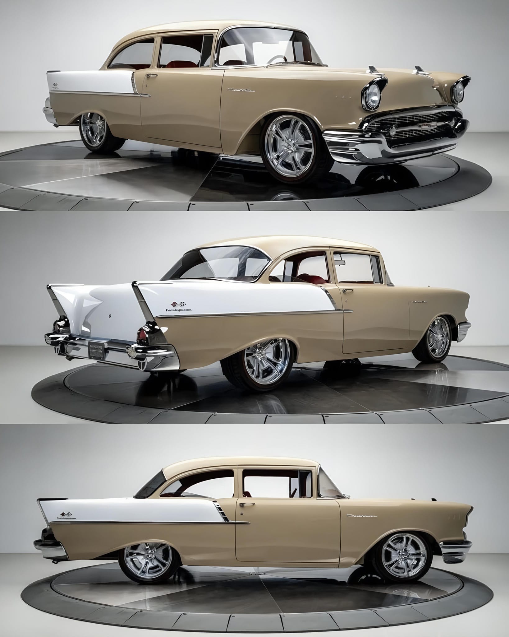 1957 Chevrolet 150 utility sedan