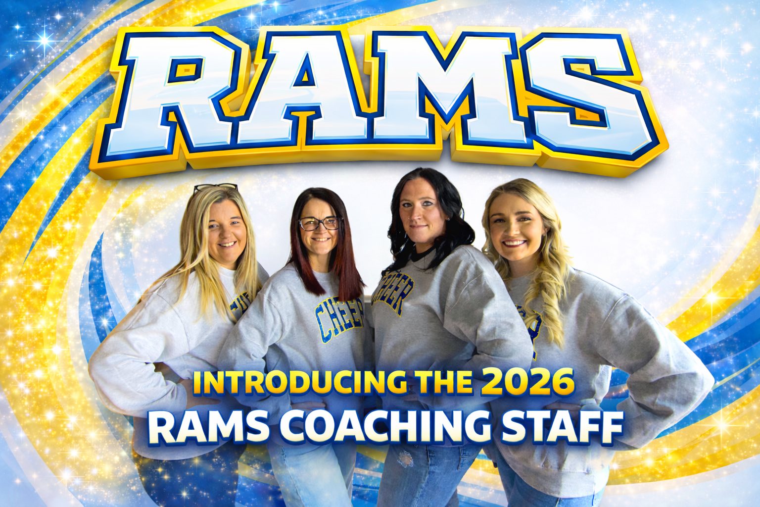 Introducing the 2026 DAYAA RAMS... - DAYAA Competitive Cheer | Facebook
