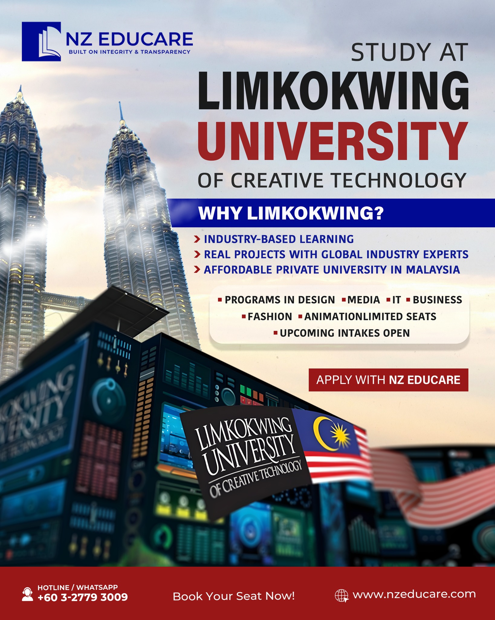 NZ - Study at Limkokwing University of Creative Technology Turn your ...