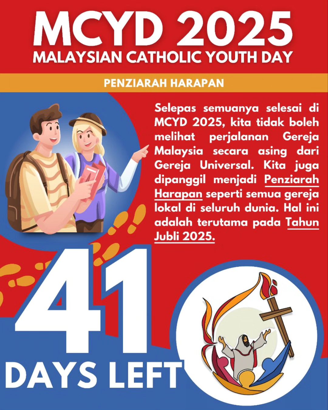 MCYD - ⏳ COUNTDOWN: 41 HARI LAGI! ⏳ Malaysia Catholic Youth Day (MCYD ...