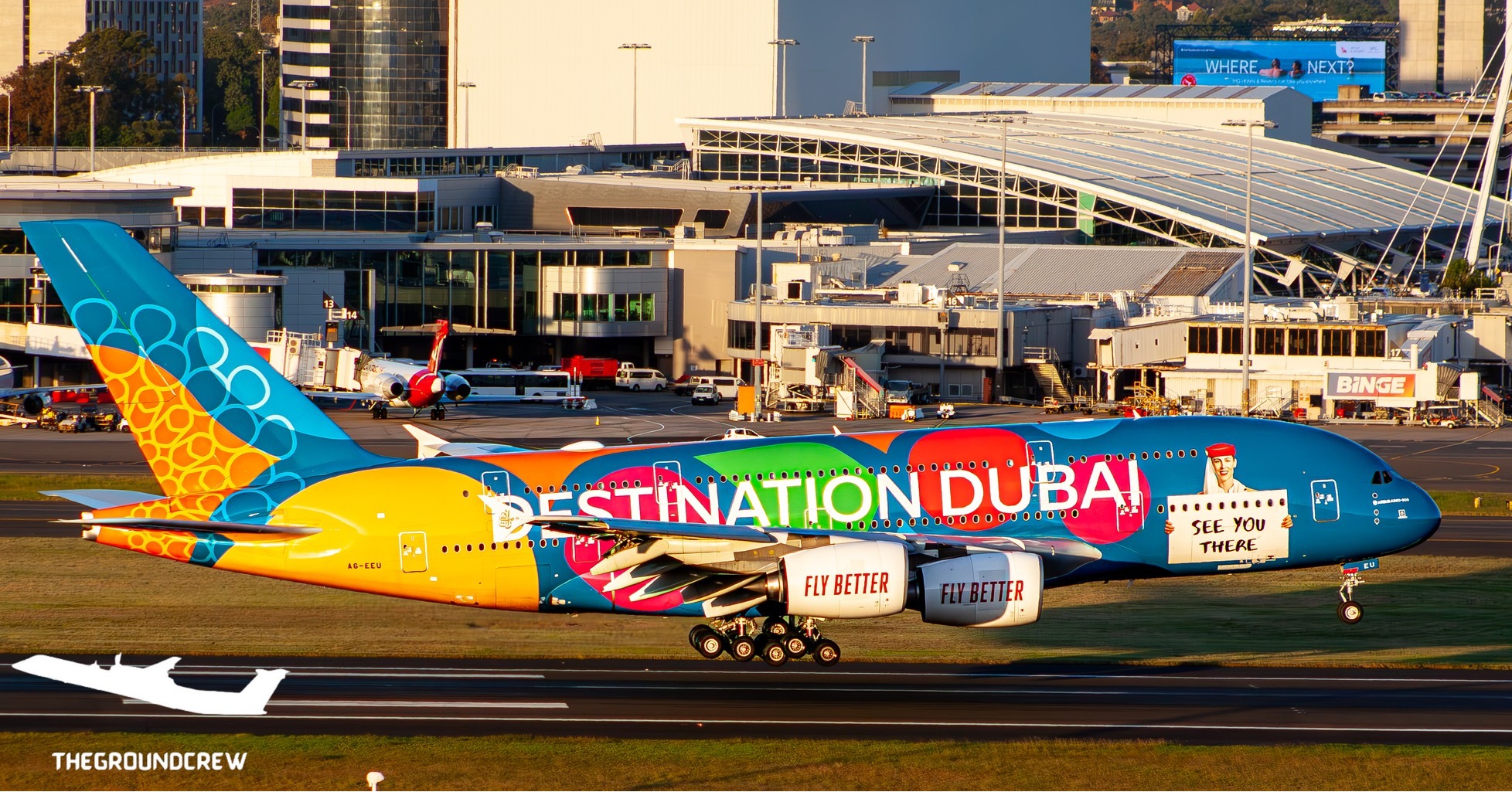 Emirates has just revealed a special Expo 2020 Dubai Livery on one
