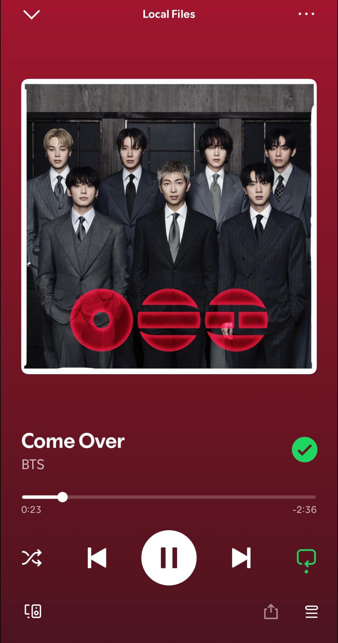 BTS' hidden track Come Over details and release