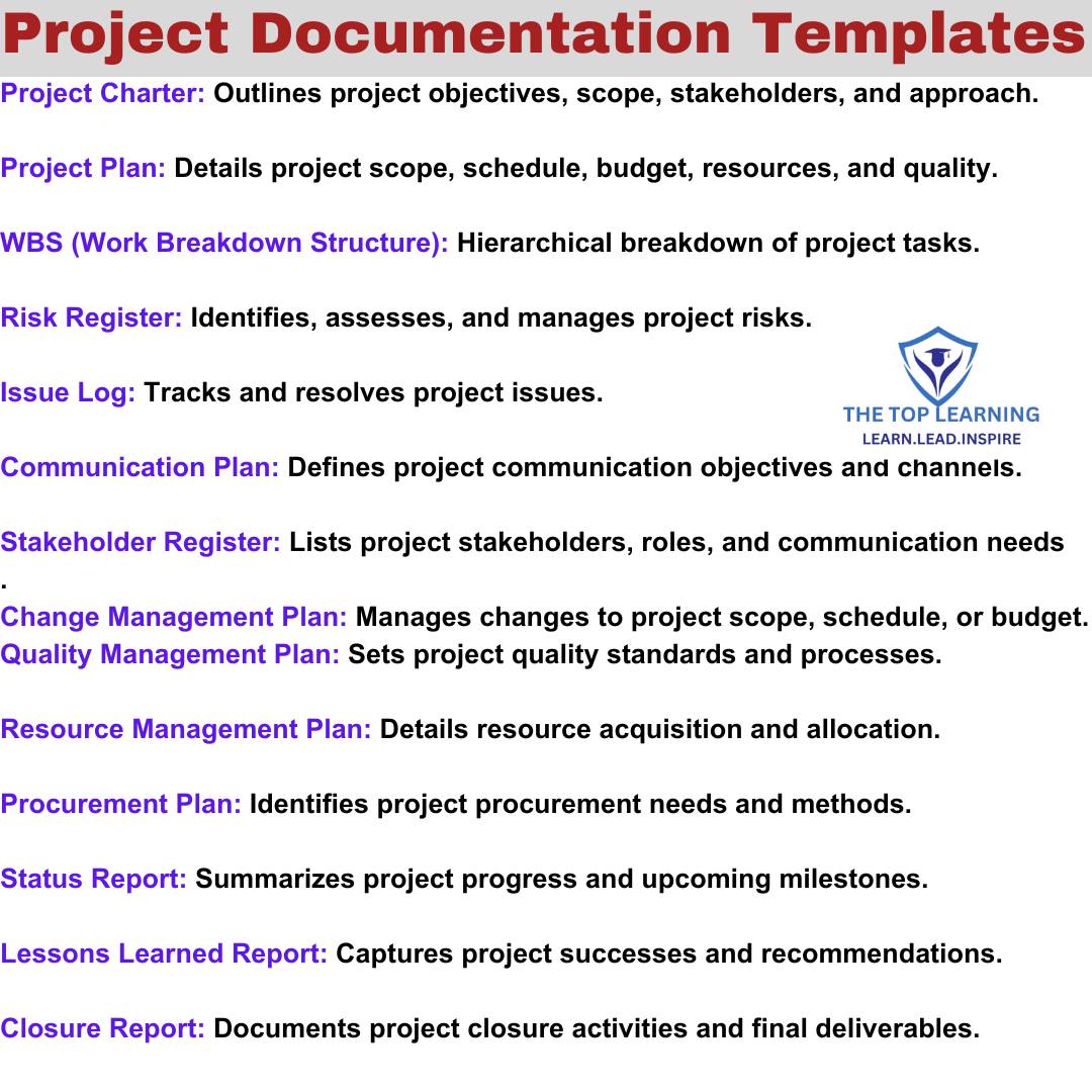 The Top - 🚀 Elevate your project management career with our ...