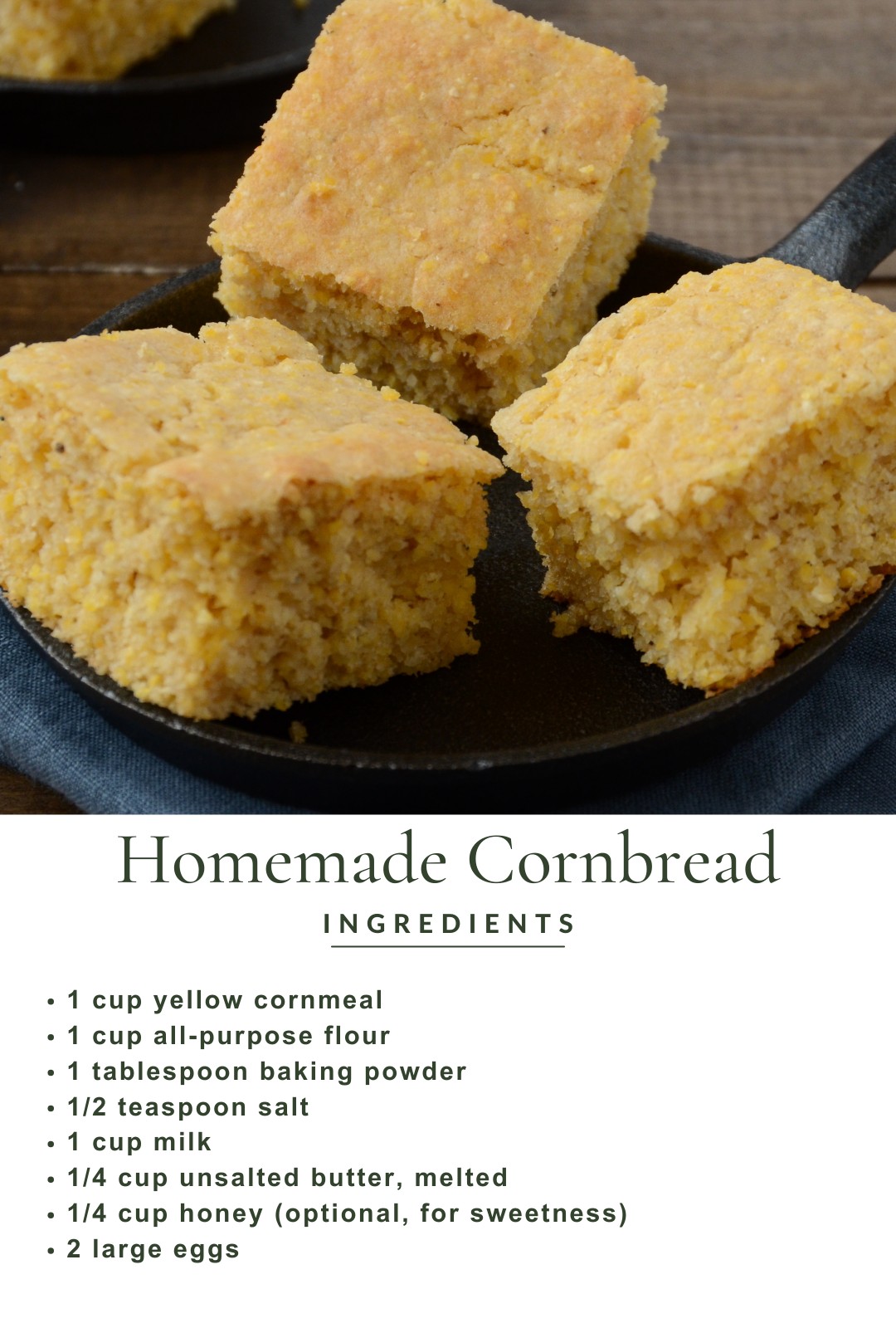 Dish - Best from-scratch cornbread! Crispy outside, tender inside ...