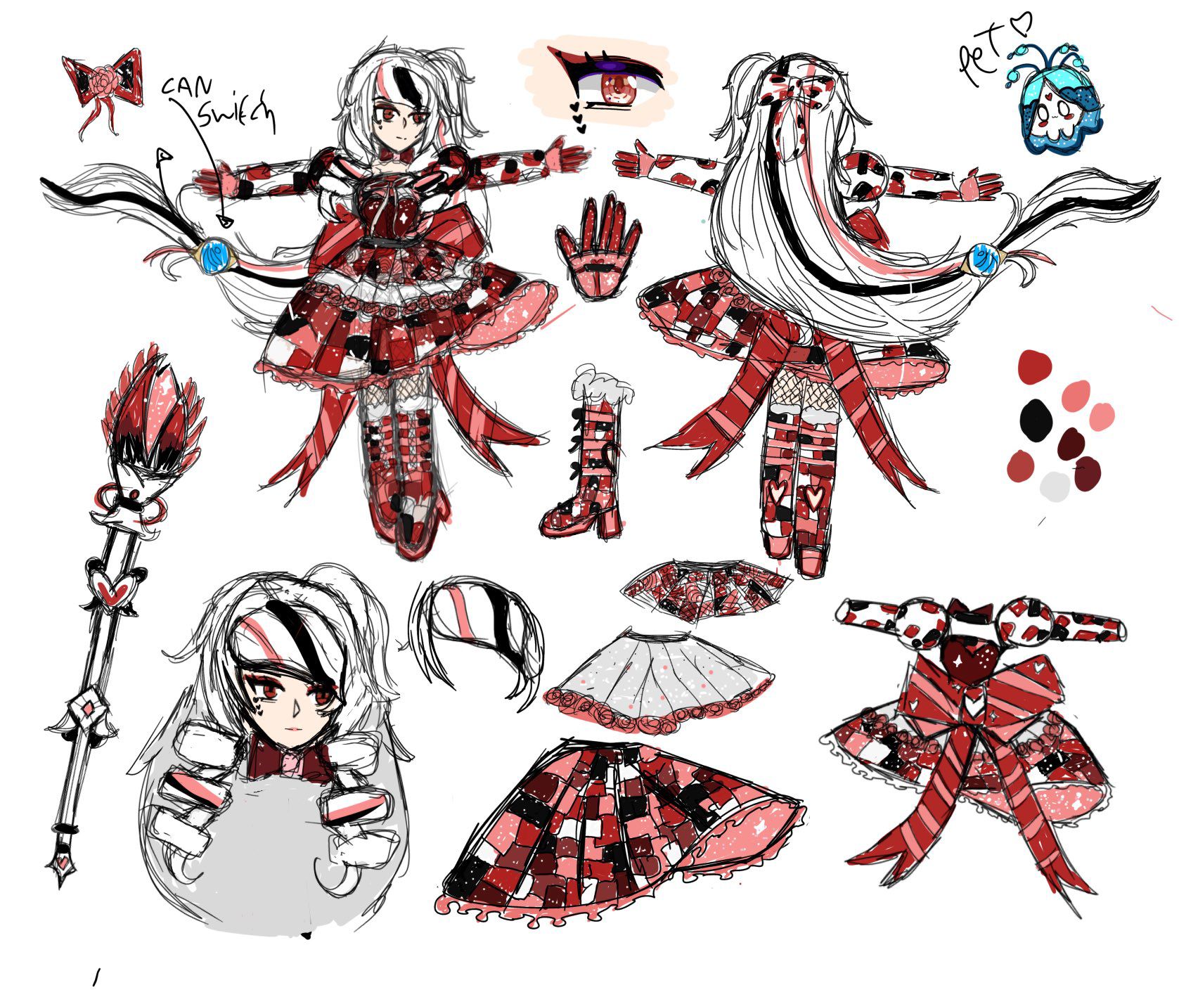 Hiii, this is my oc!!! (ᐡ;ﾉᯅ; ᐡ)