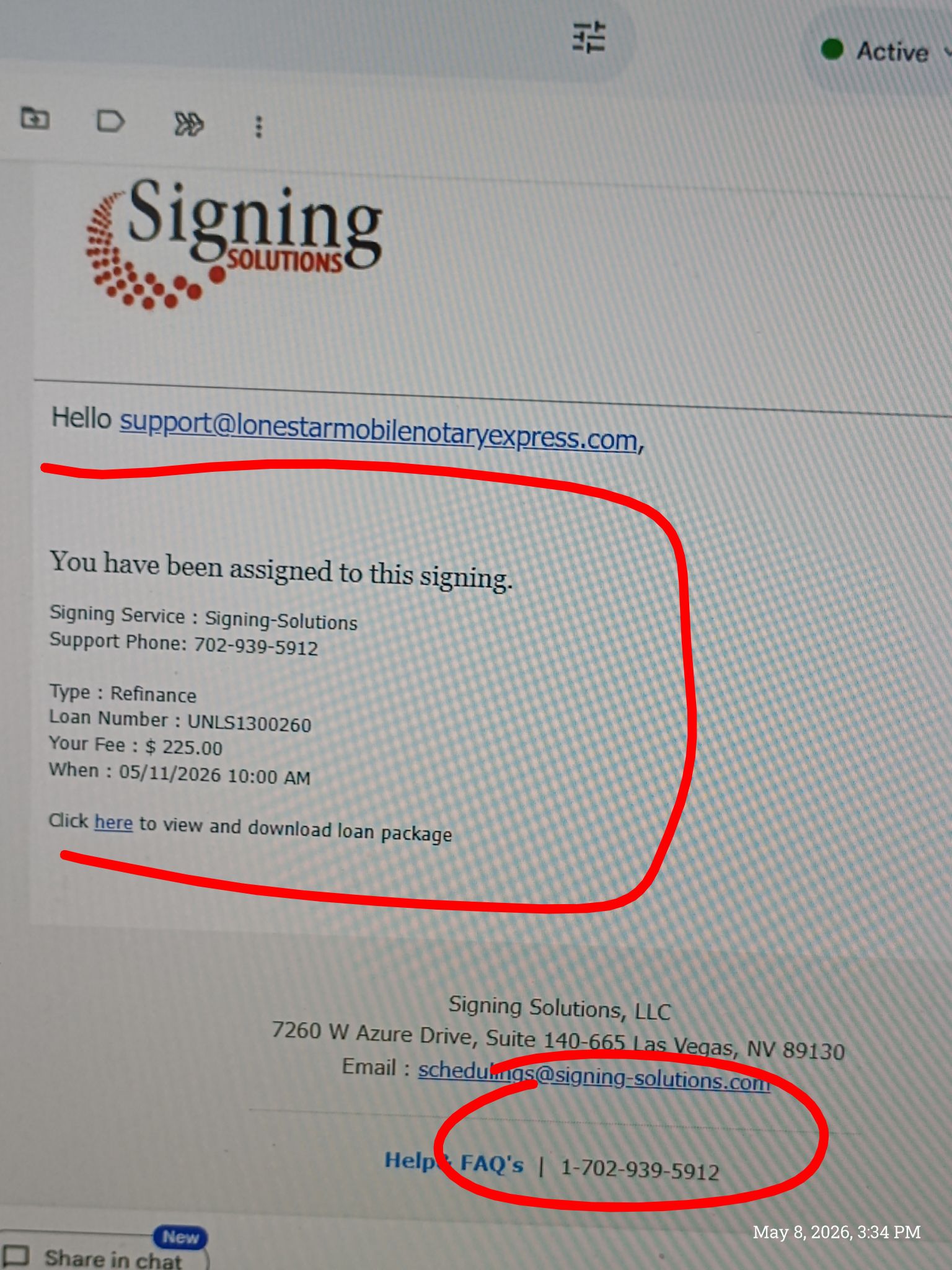 専用ページ　ニコラス Warning: scam using Tita Aida's name and email