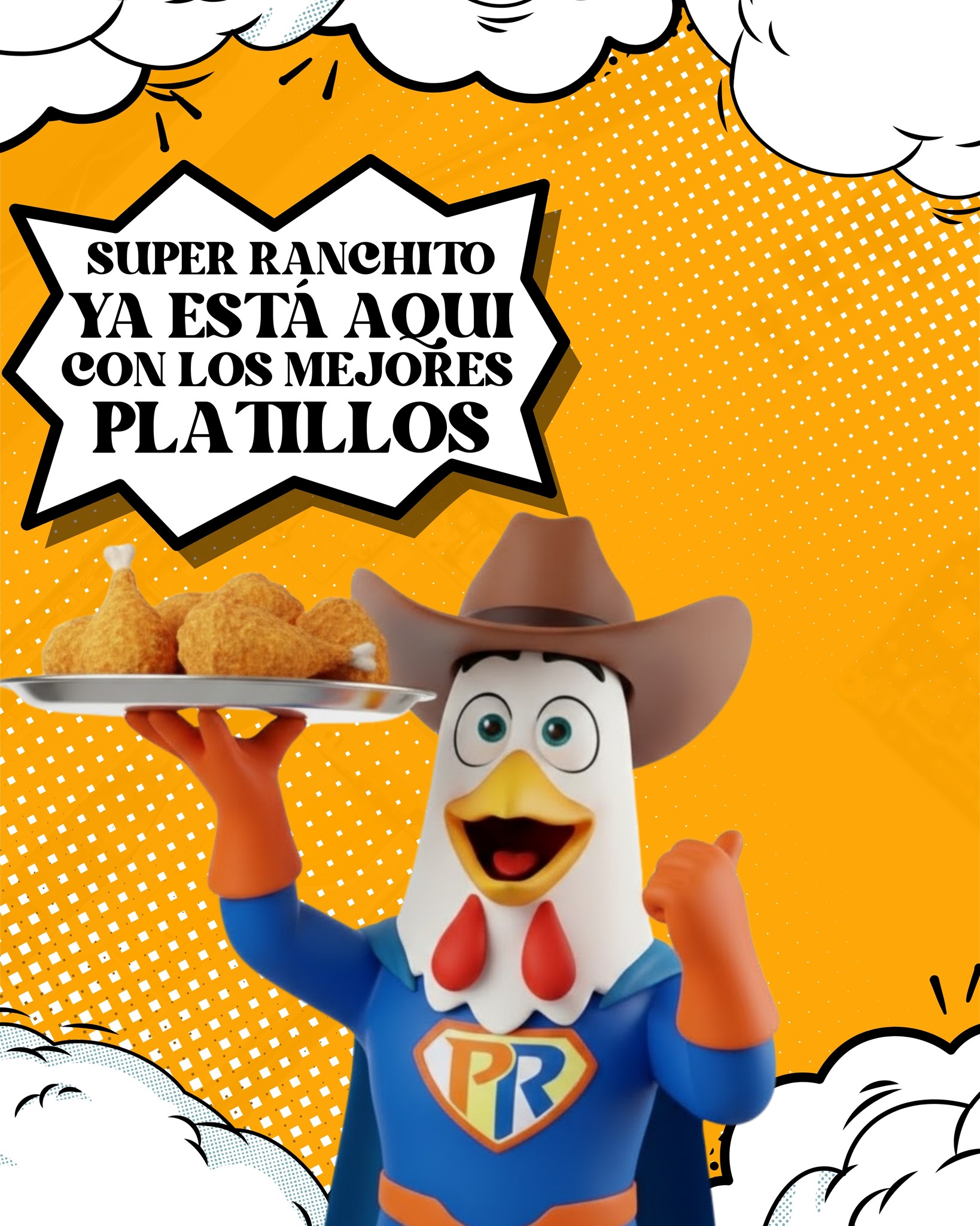 🦸‍♂️🍗 ¡Súper Ranchito al rescate!... - Pollos Del Rancho | Facebook