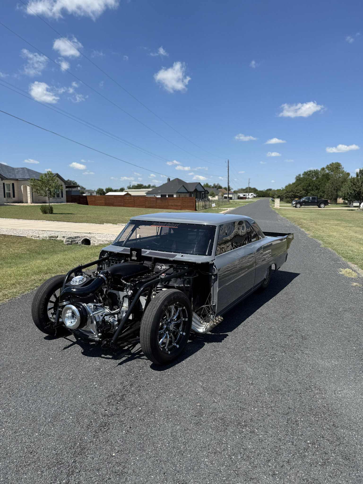 Justin Cavazos' 1966 Chevrolet Nova with TS94R supercharger