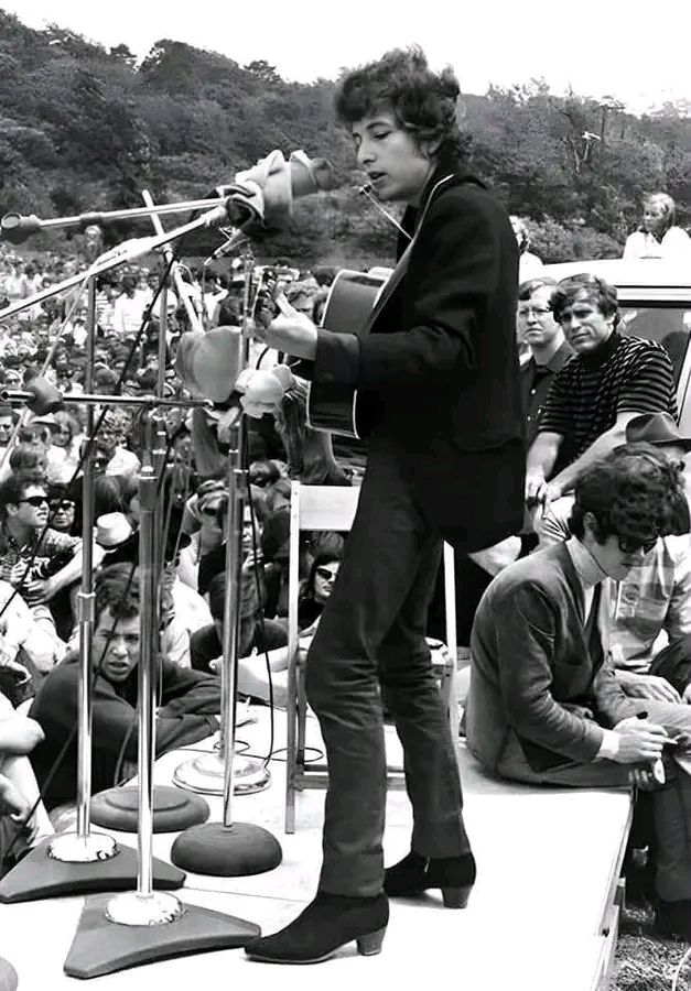 Bob Dylan, who refused an invitation to the original 1969 festival