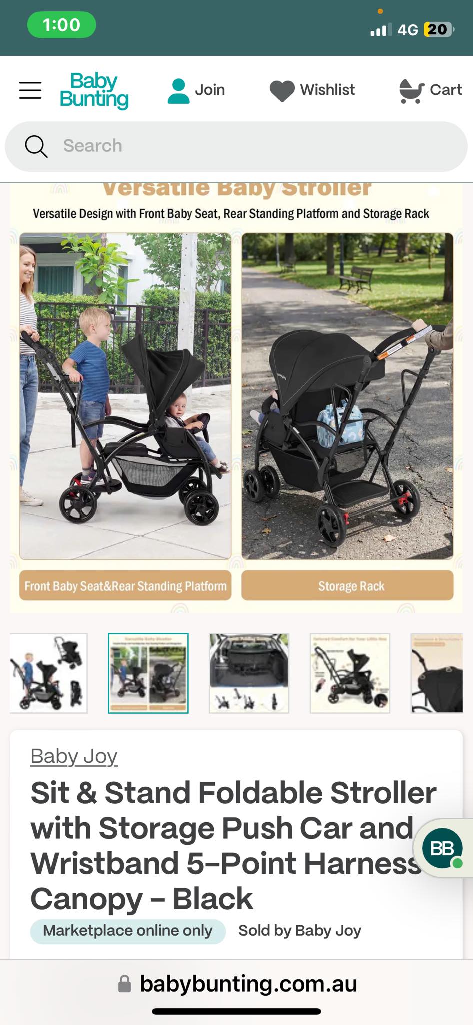 travel stroller doona Infant Car Seat and Padded Bag safe in the seat point safety harness and Street Level Kate Mini Color:Hellfire Orange