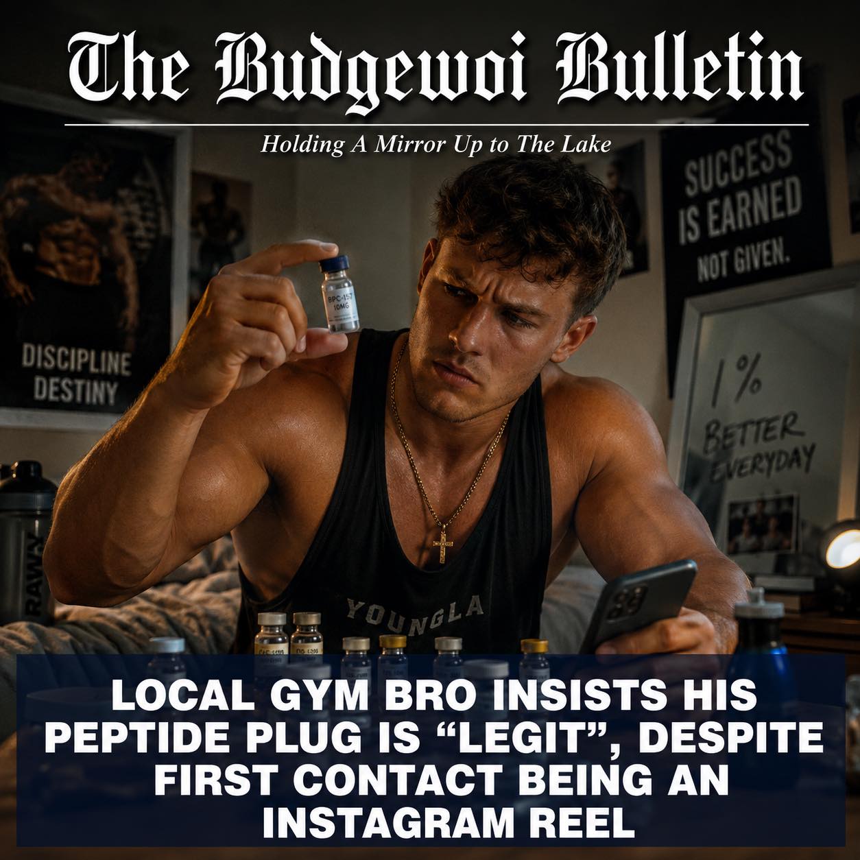 legit bpc 157 Local gym bro insists peptide supplier is 