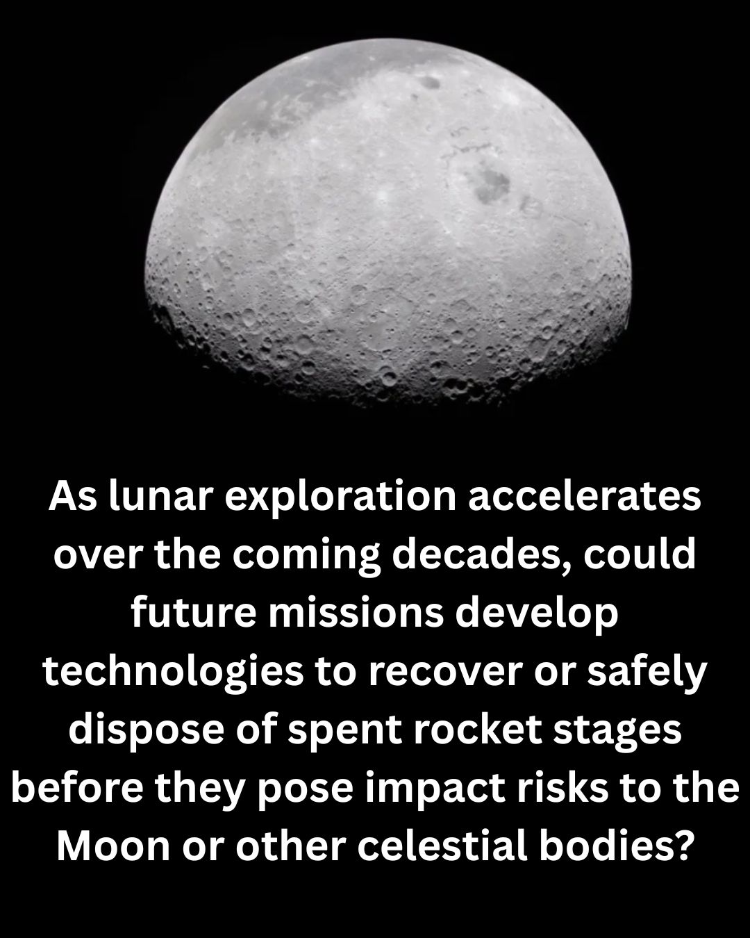 ICYMI: A discarded SpaceX rocket is about to slam into the moon at