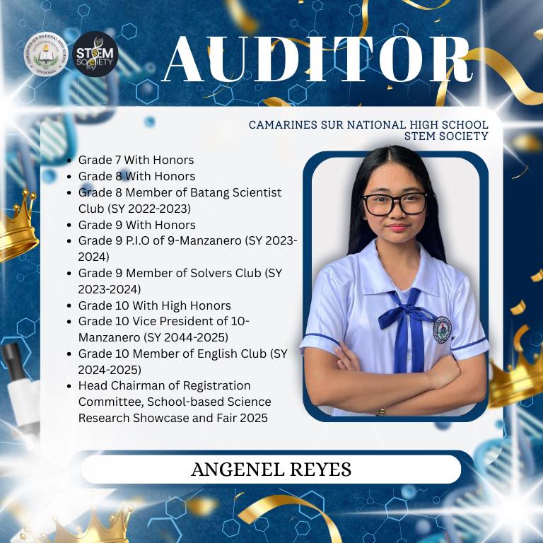 CSNHS STEM Society added a new photo. - CSNHS STEM Society