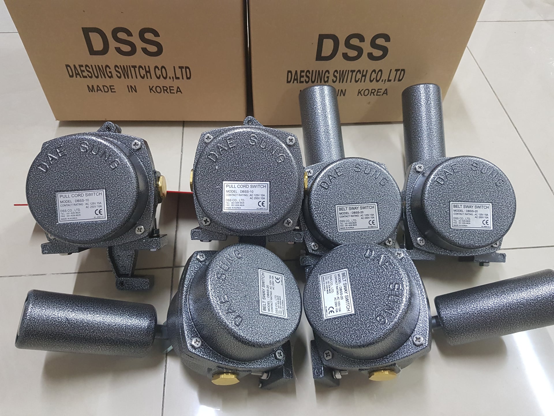 Đại lý Novotest chính hãng vietnam - Belt sway Switch DBSS-20-U,DSS ...