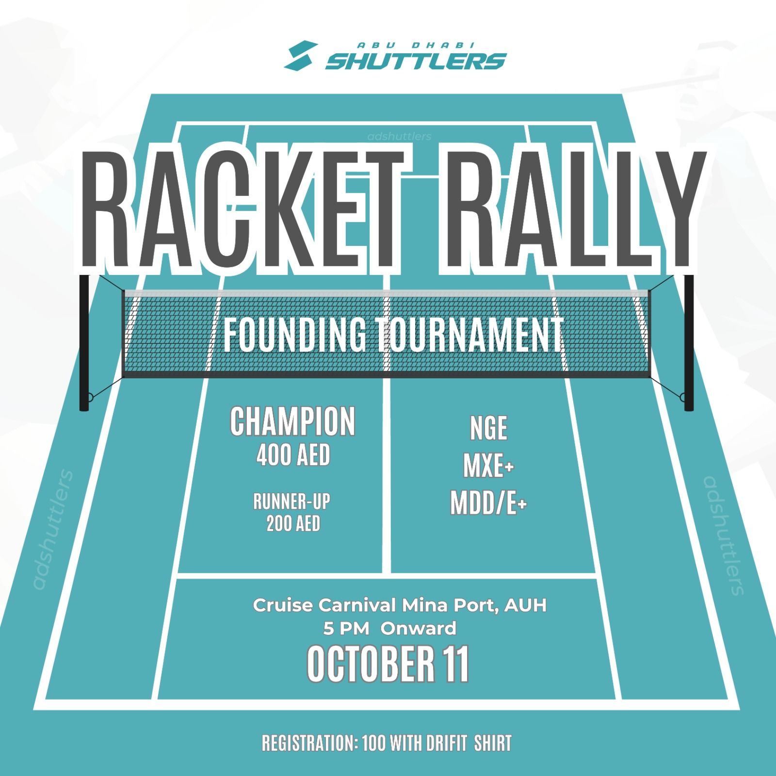 AD - 🎉 Calling All Abu Dhabi Badminton Enthusiasts! 🏸 Get ready for the ...