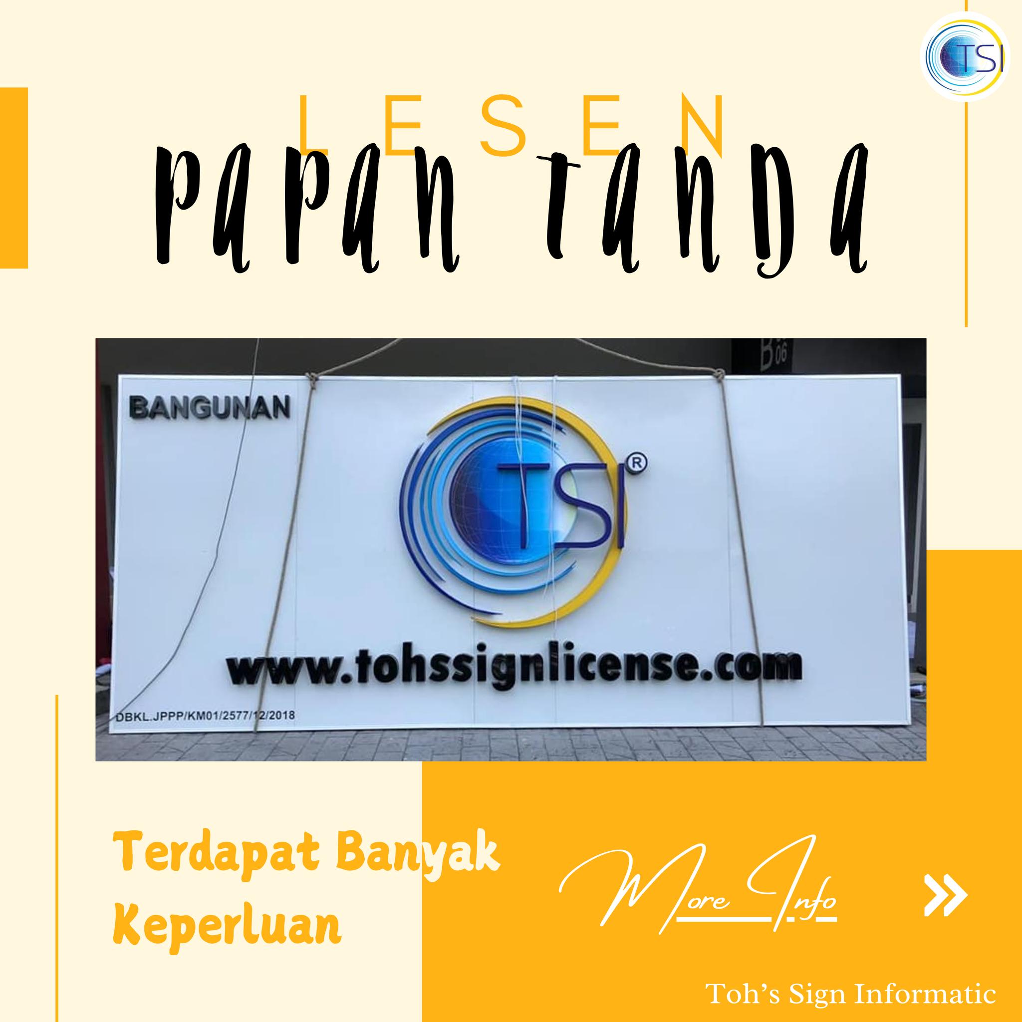 Sebuah papan tanda... - Toh's Sign Informatic Sdn Bhd - MY