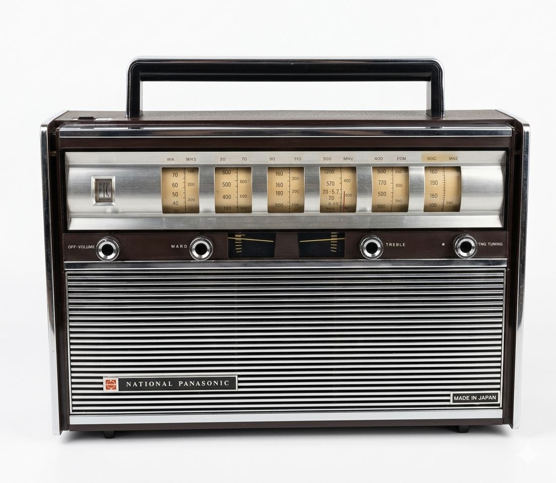 National Panasonic Cougar No. 7 (RF-877) FM Wide Band Radio.