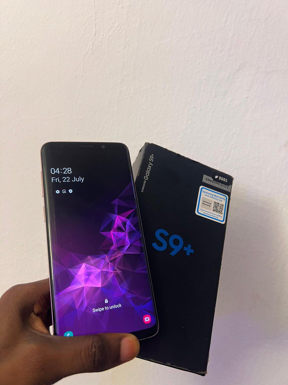 Samsung Galaxy S9 plus 6/128GB no cracks working perfect only