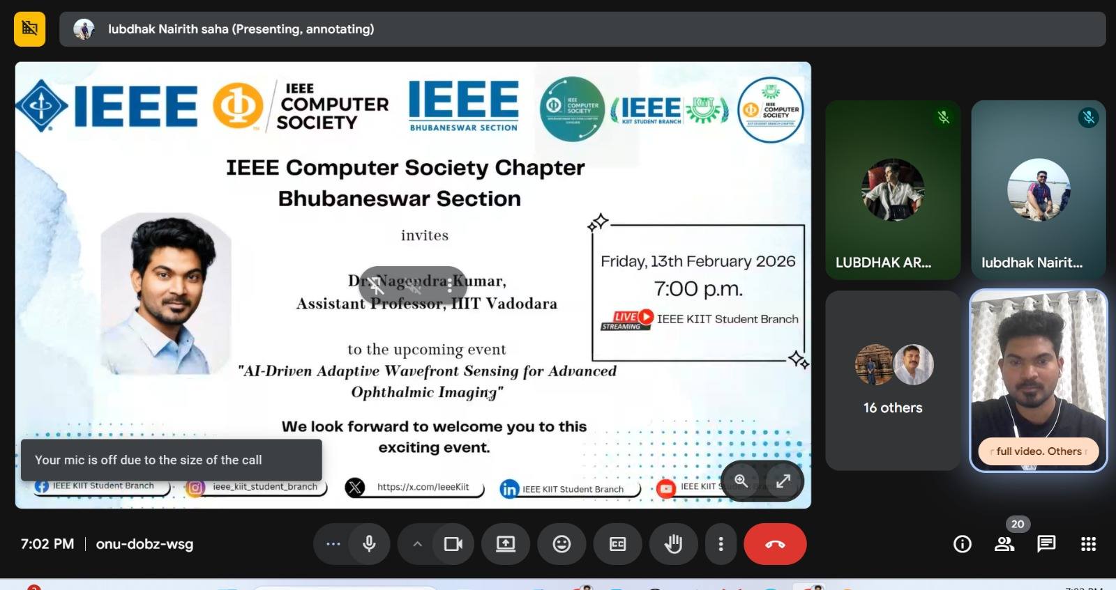 IEEE CS KIIT Student Branch Chapter