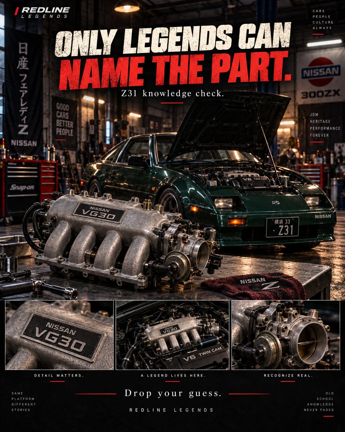 The Z32 chassis has always carried its own kind of presence being