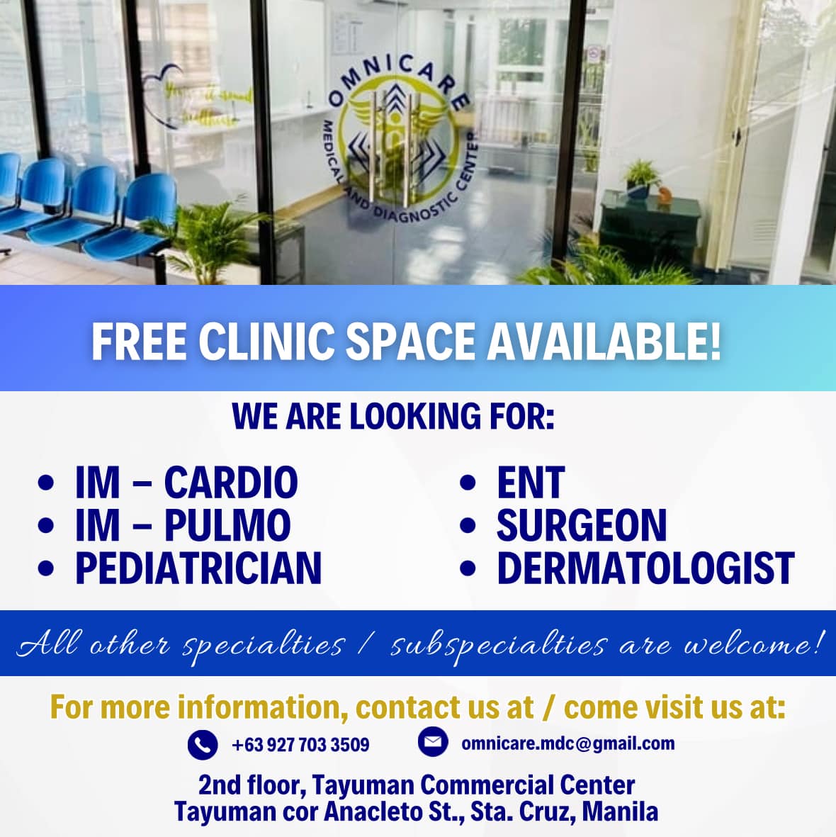 Omnicare Medical And Diagnostic Center | Manila