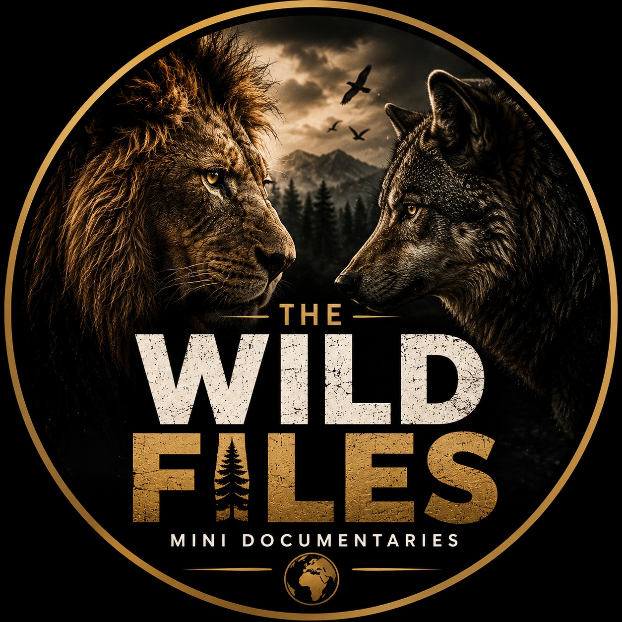 Two wolves break into a fierce fight in the freezing wilderness! 🐺 ️ ...