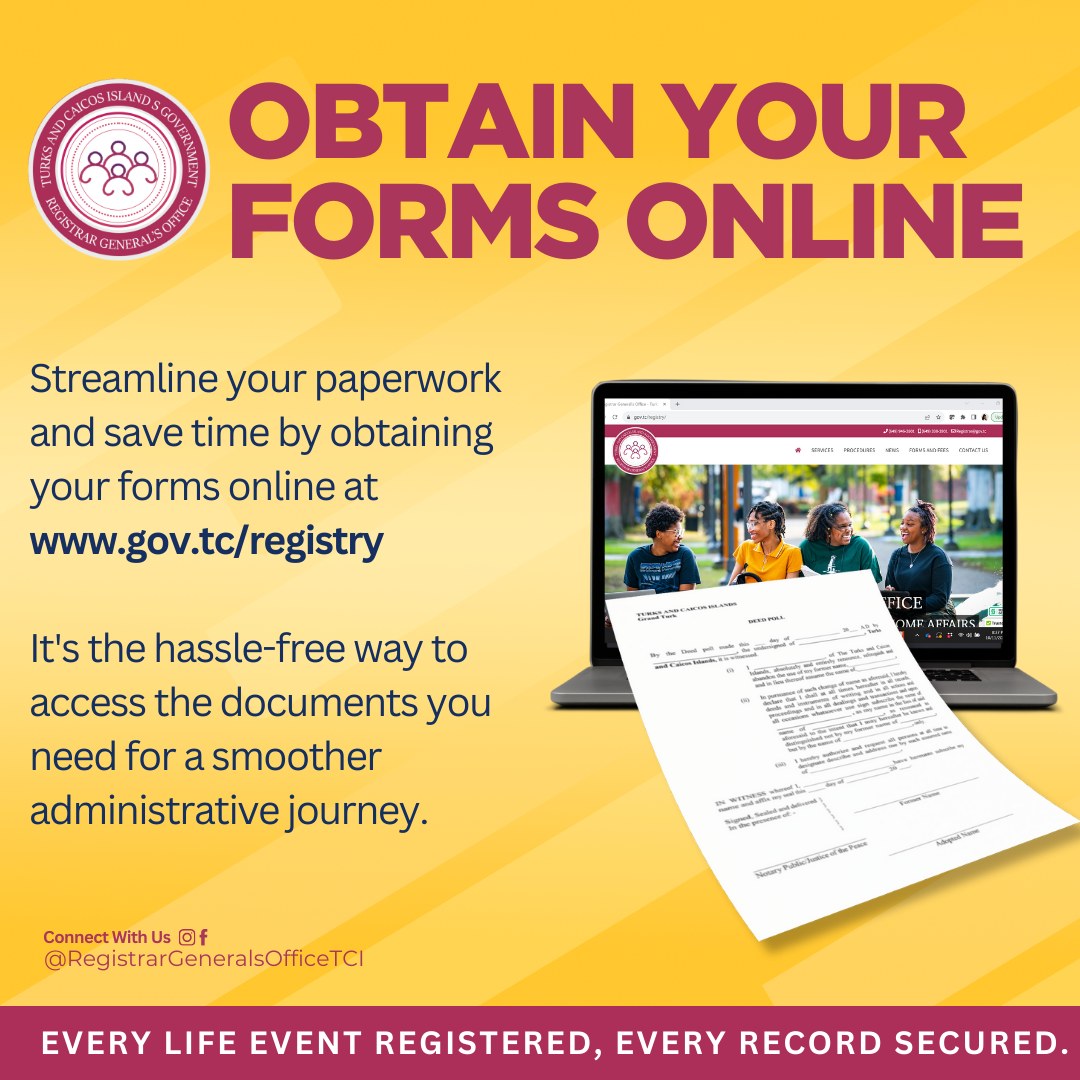 Embrace the future of convenience! You can now obtain your forms online ...