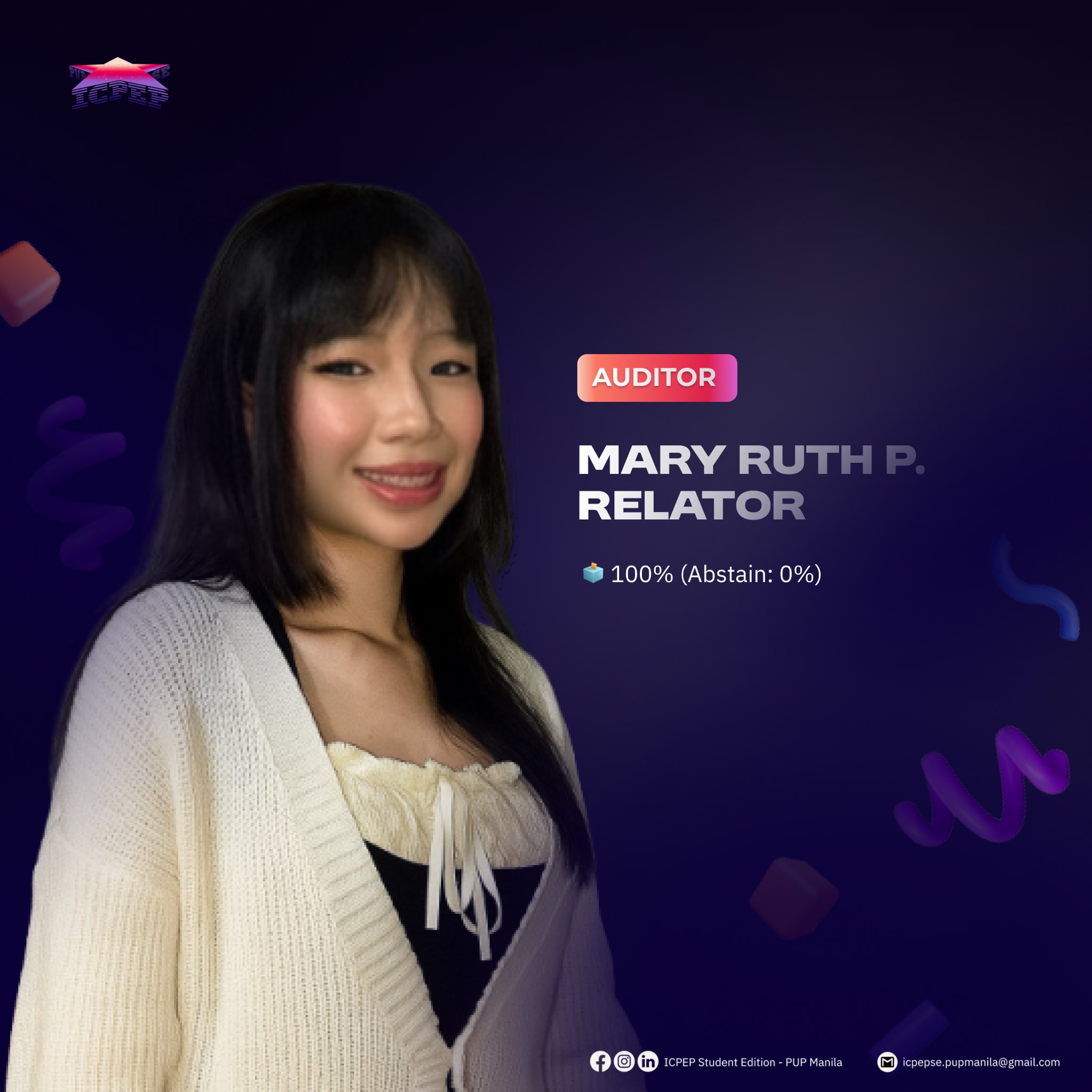 Mary Ruth Relator