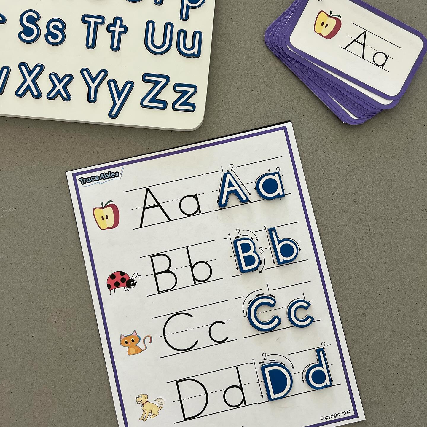 TraceAbles - “Ah” is for apple 🍎⭐️ . . . . . . #phonics #phonicsfun # ...