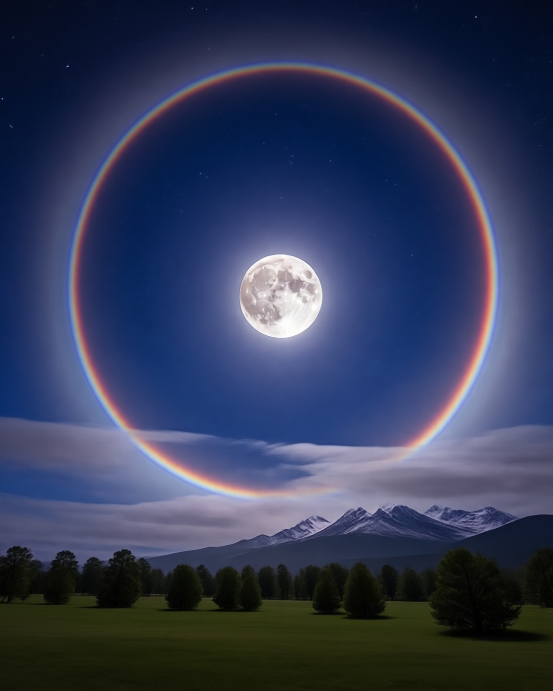 AstroNature - Lunar Halo Night — October 25, 2025 Look up tonight, and ...