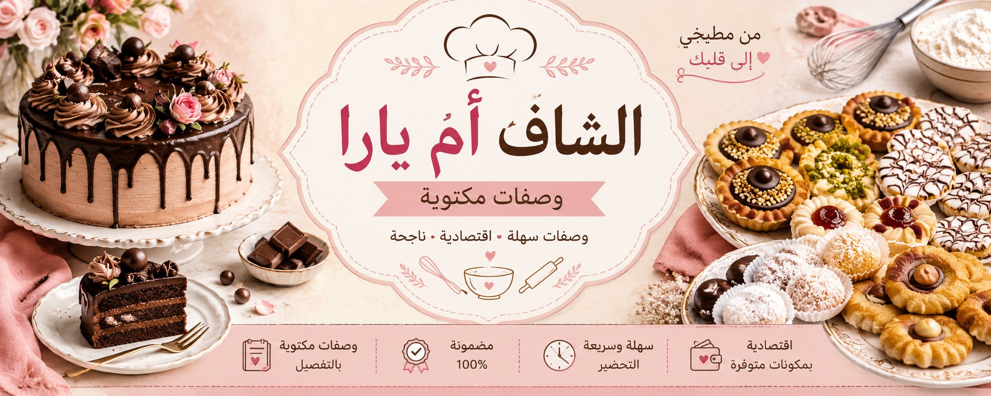 وصفات مكتوبة للشاف أم يارا | Blida