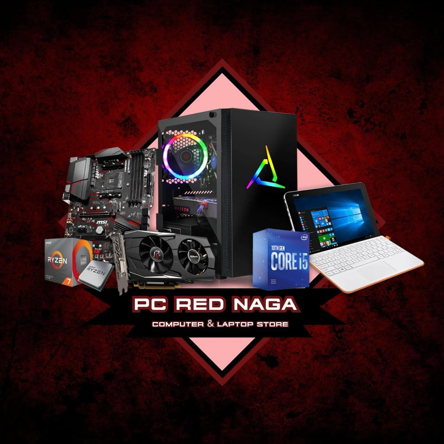 Pc Red Naga 2.0 on Reels