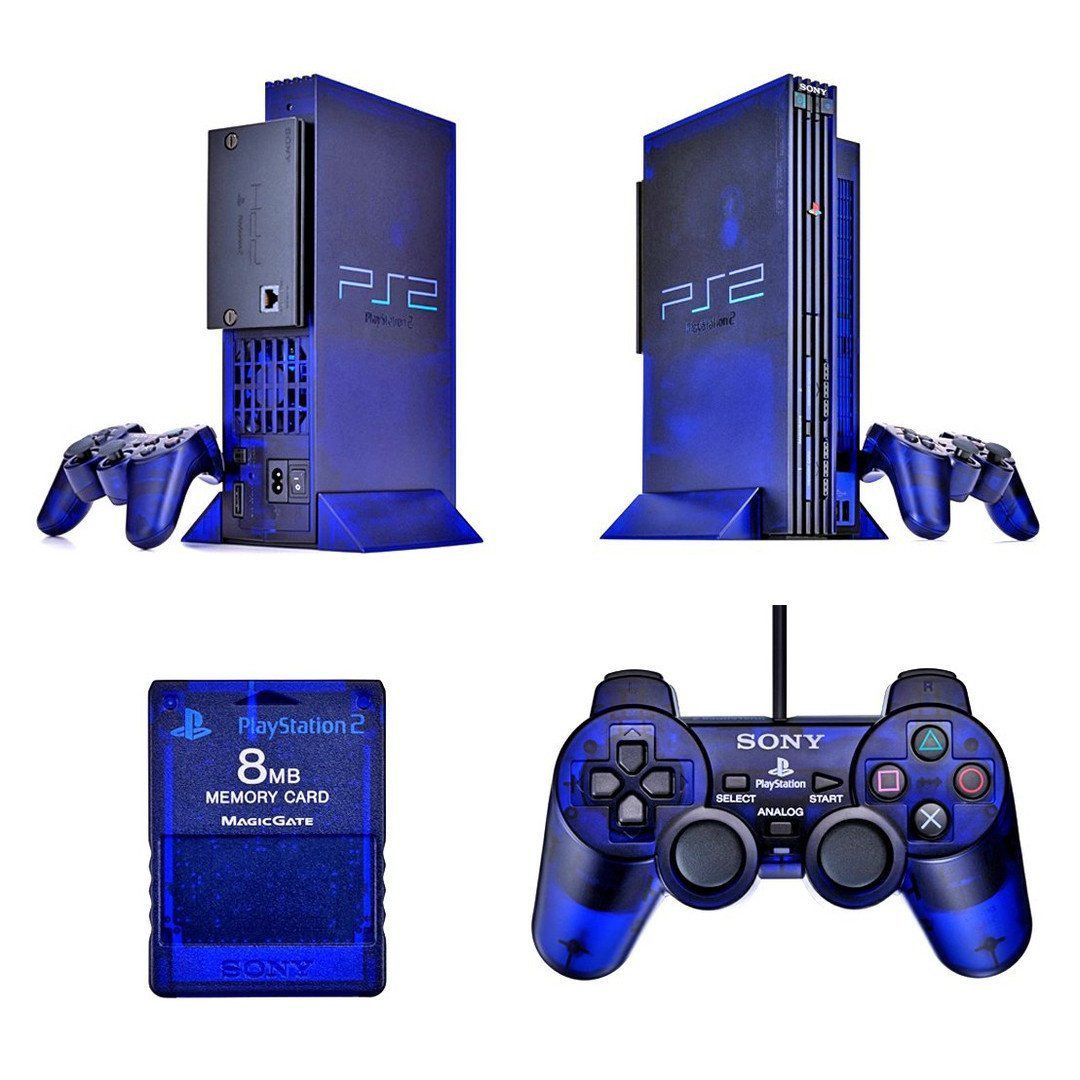 PlayStation 2 Ocean Blue edition (2002) 💧