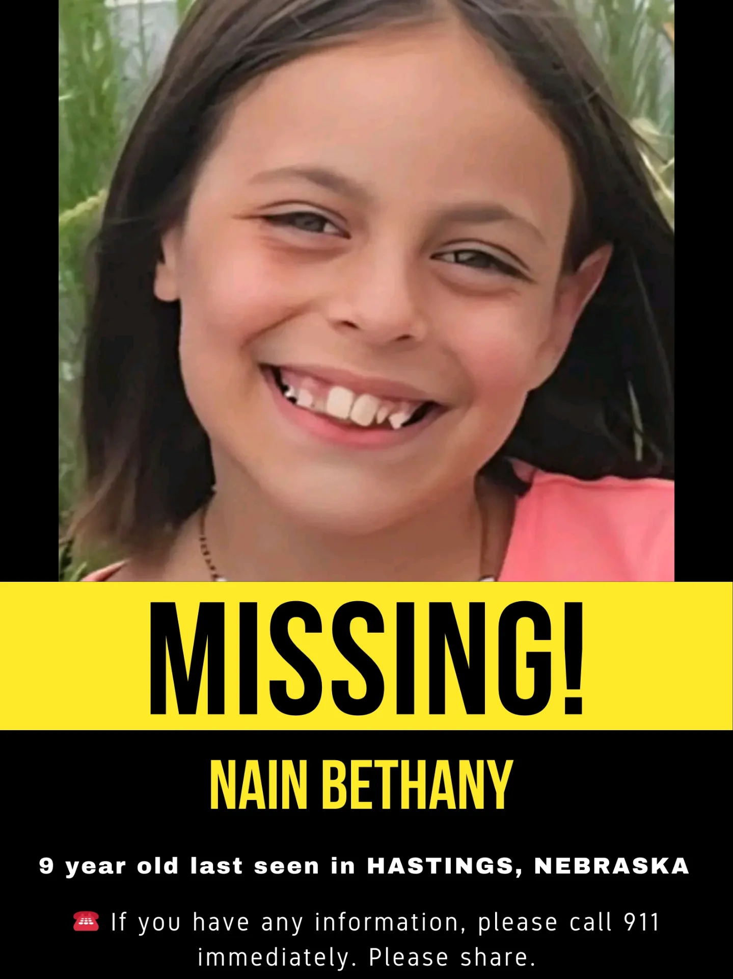 🚨 MISSING CHILD – HASTINGS,... - Outrageous News & stories | Facebook