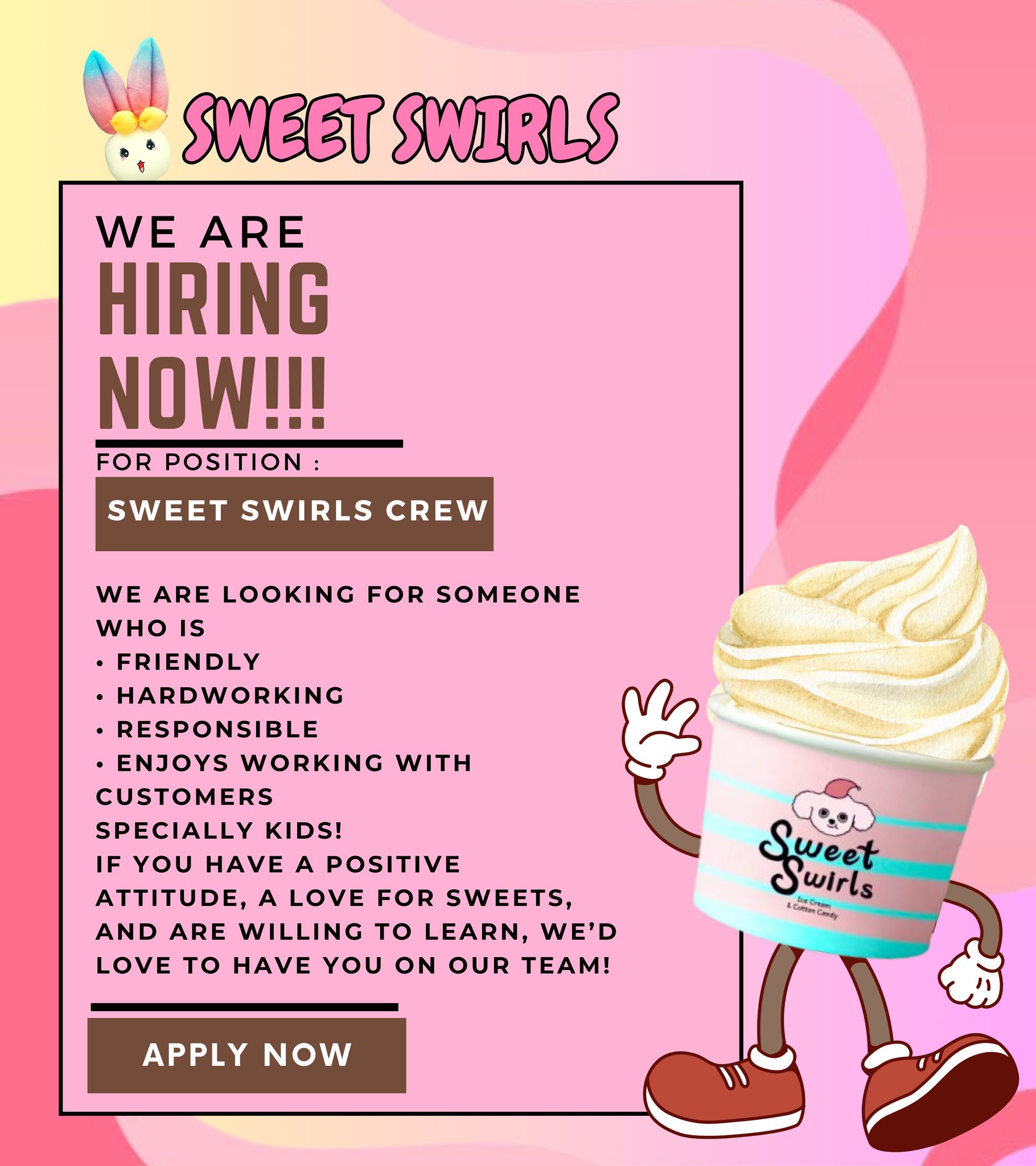 Sweet - Be part of our Sweet Swirls family! 💖 📌SHOULD BE WILLING TO ...