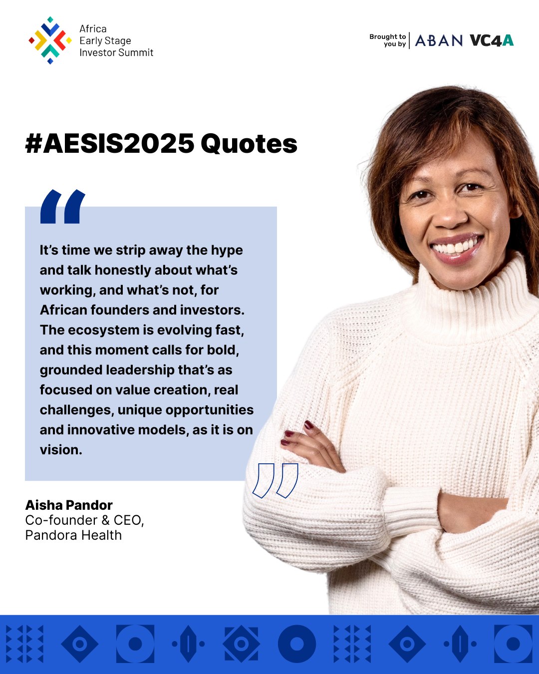 Africa - 🚨 FIRST VIRTUAL SESSION of #AESIS2025 is here! Featuring Aisha ...