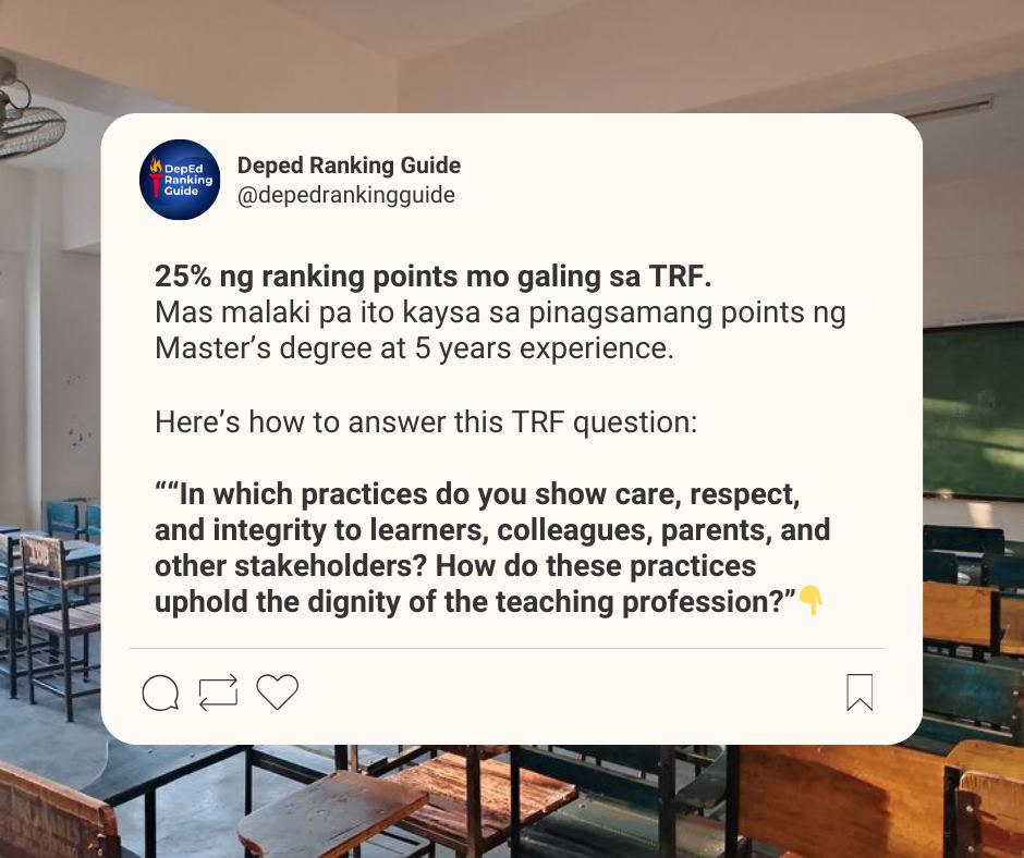 DepEd Ranking Guide added a new photo. - DepEd Ranking Guide