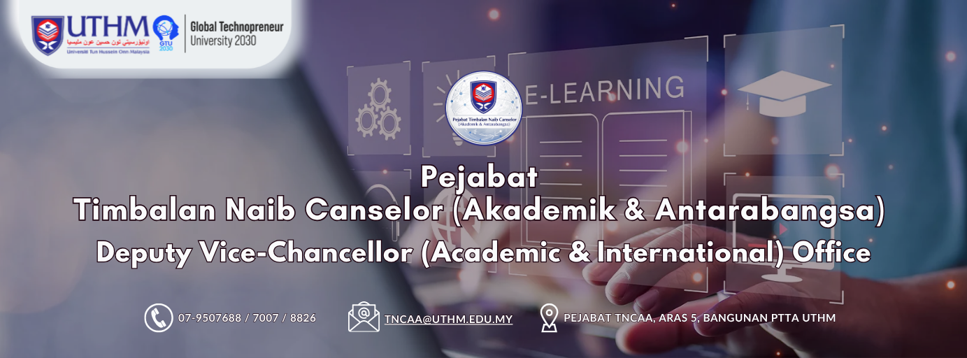 Pejabat TNCAA UTHM | Parit Raja