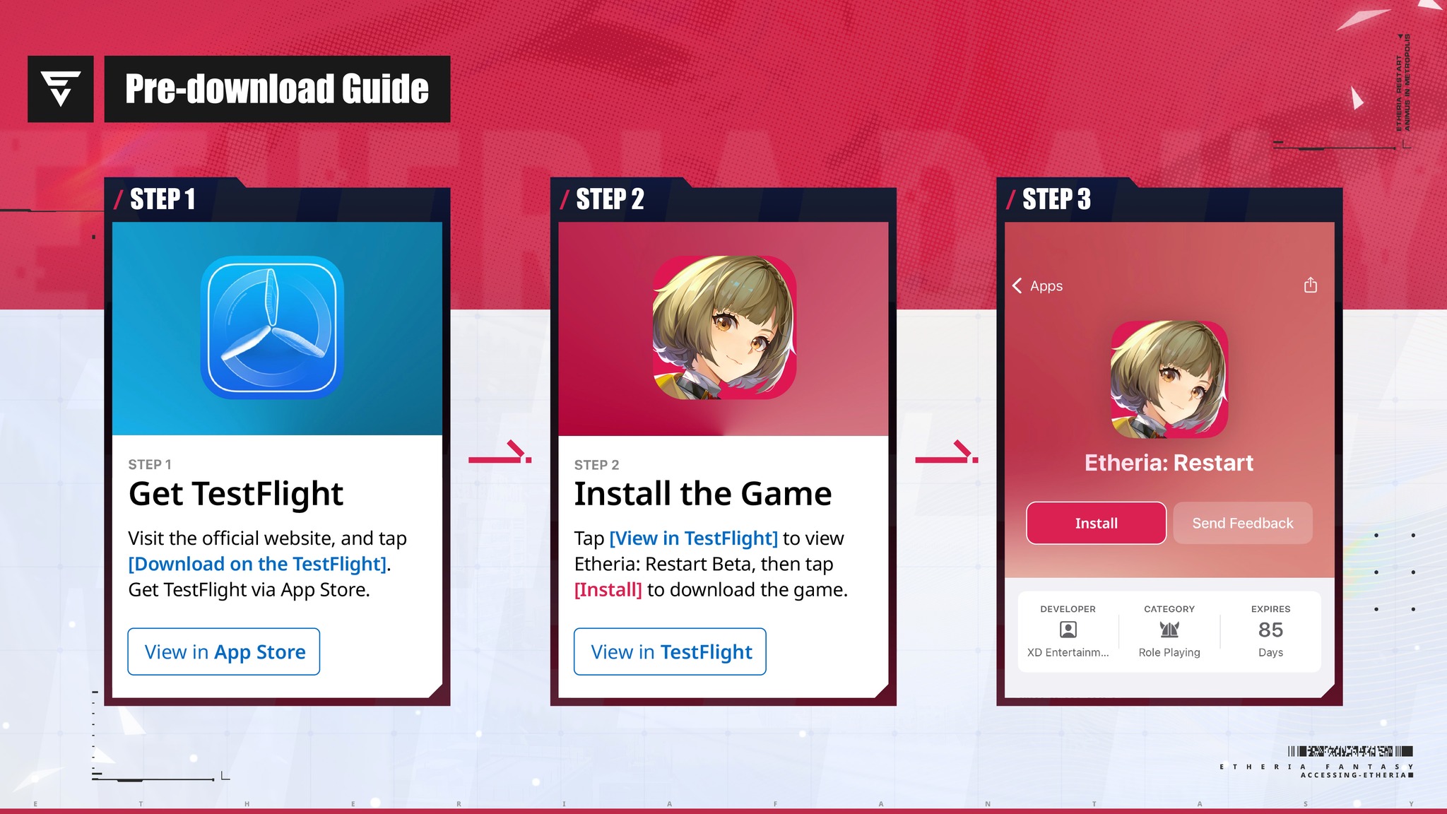 Etheria - คู่มือ Pre-Download สำหรับ Final Test ผู้ใช้ Android และ PC ...