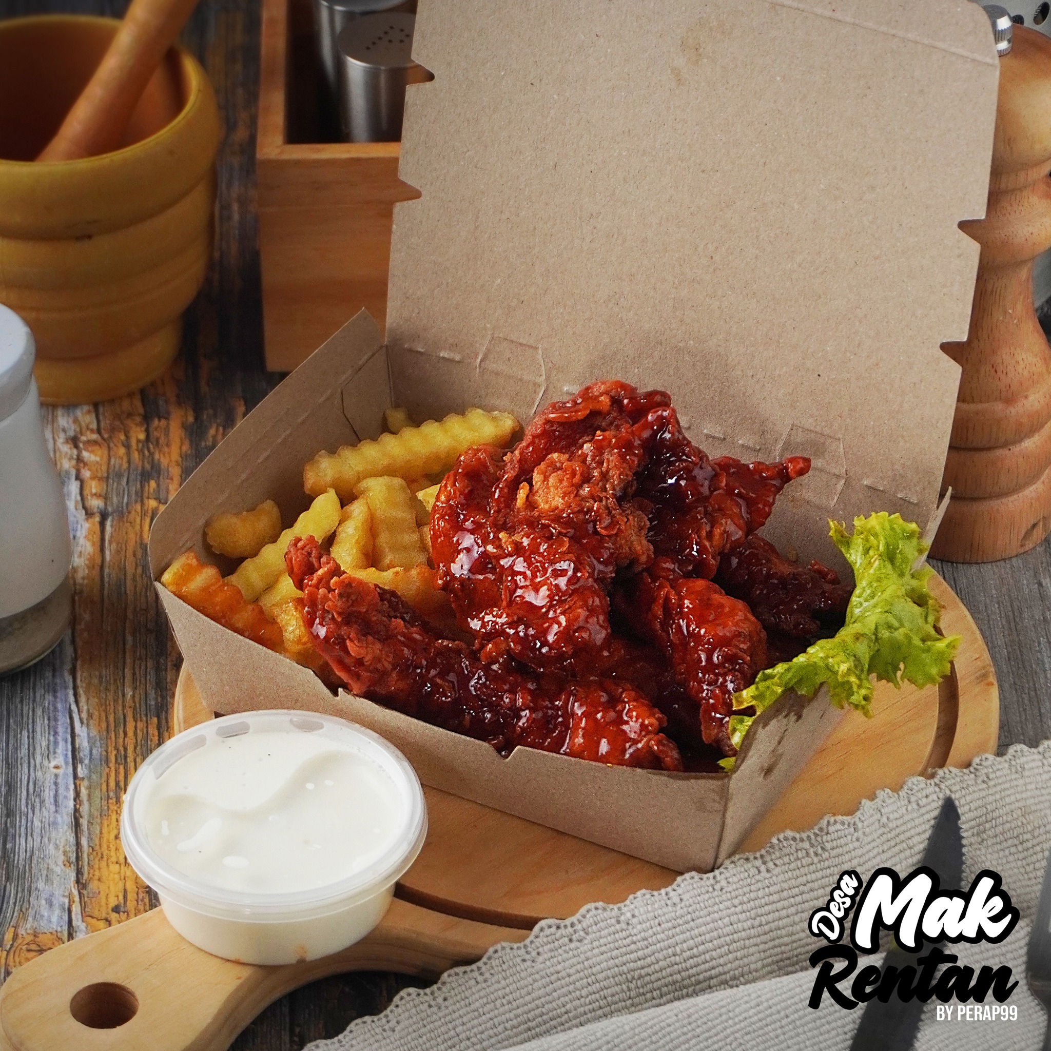Desa - CHICKEN TENDER (DMR) . Chicken tender panas baru keluar dari ...