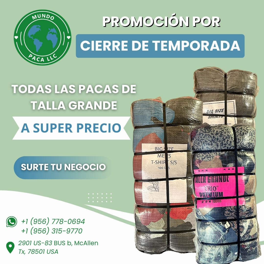 Mundo Paca LLC - 📣Promocion de cierre de año en todas... | Facebook