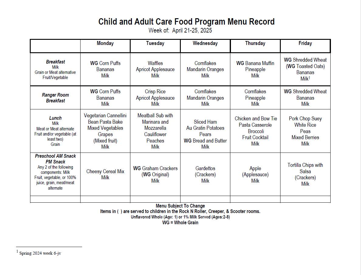 Davis Child Care Center | Oshkosh WI