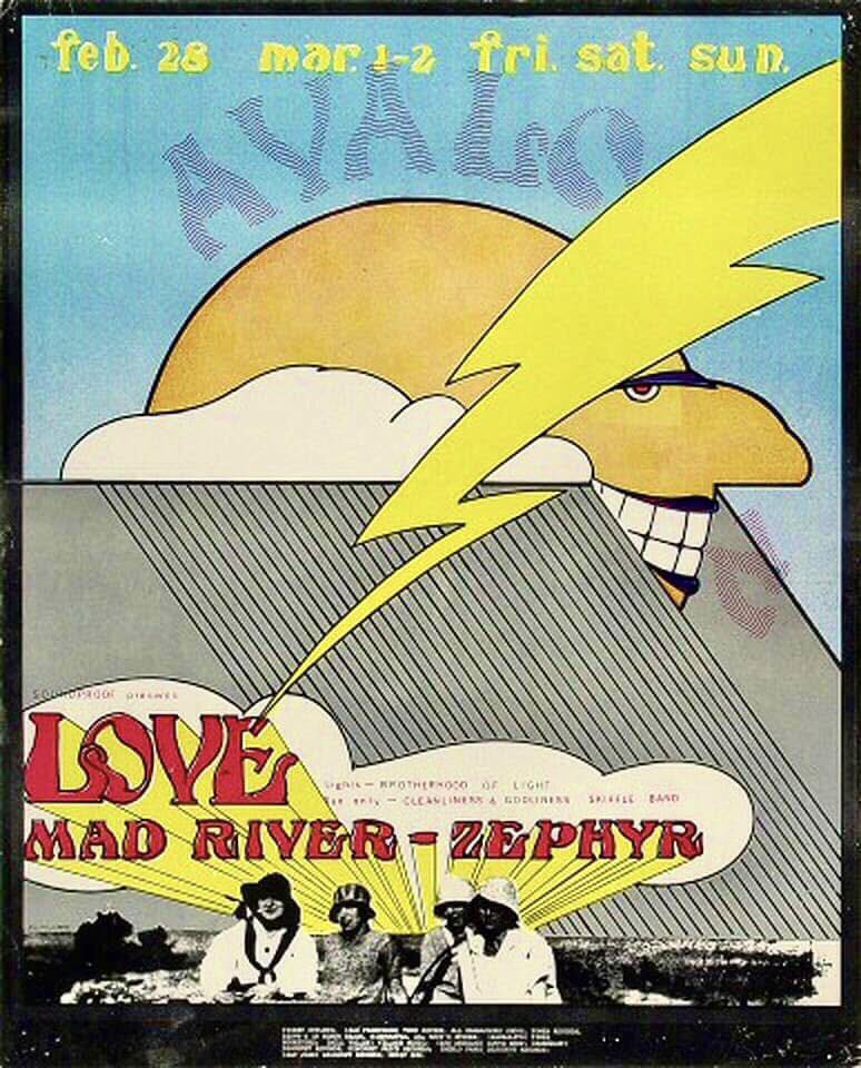 This “Poster from the Past” was used to promote a concert that was