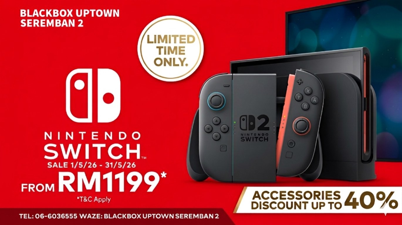 Merdeka Nintendo Switch 2 offers at Best Denki Malaysia