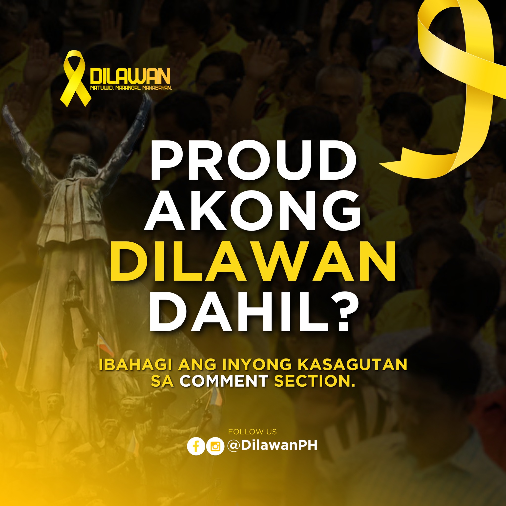 Dilawan - Sa kabila ng mga fake news at patuloy na...
