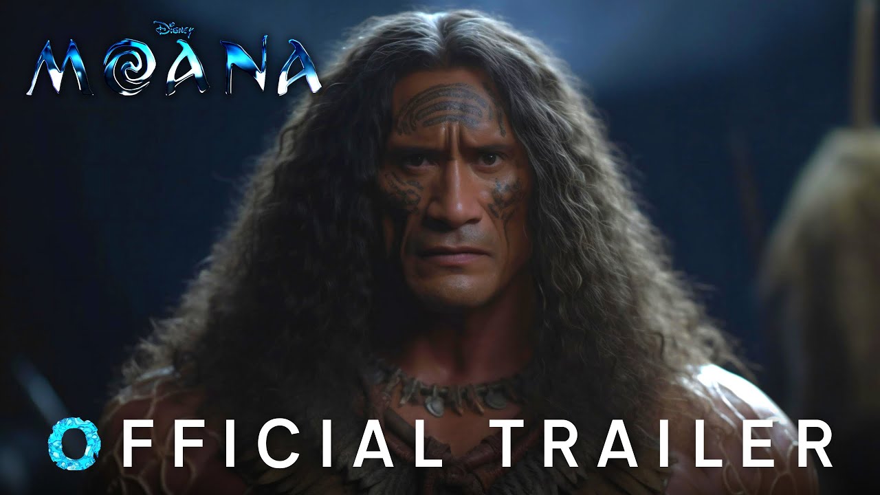 Rambo - MOANA Live Action – TEASER TRAILER (2024) Dwayne Johnson ...