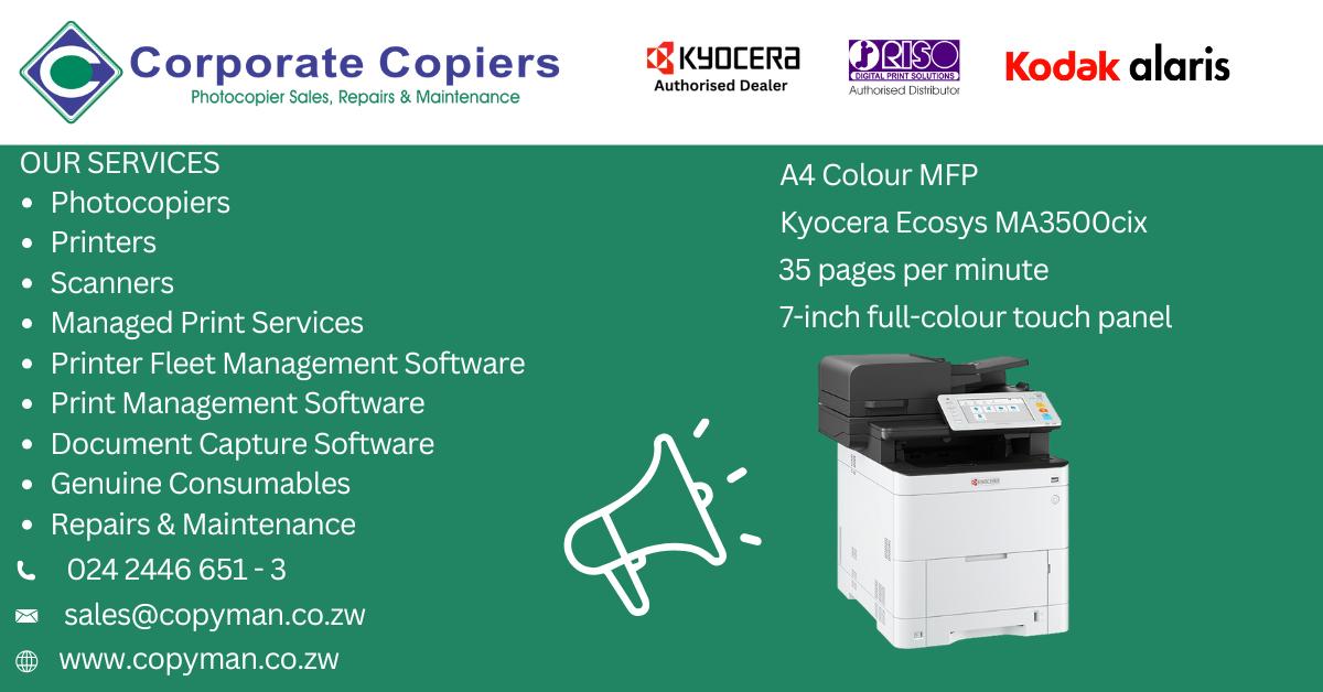 Corporate Copiers Zimbabwe