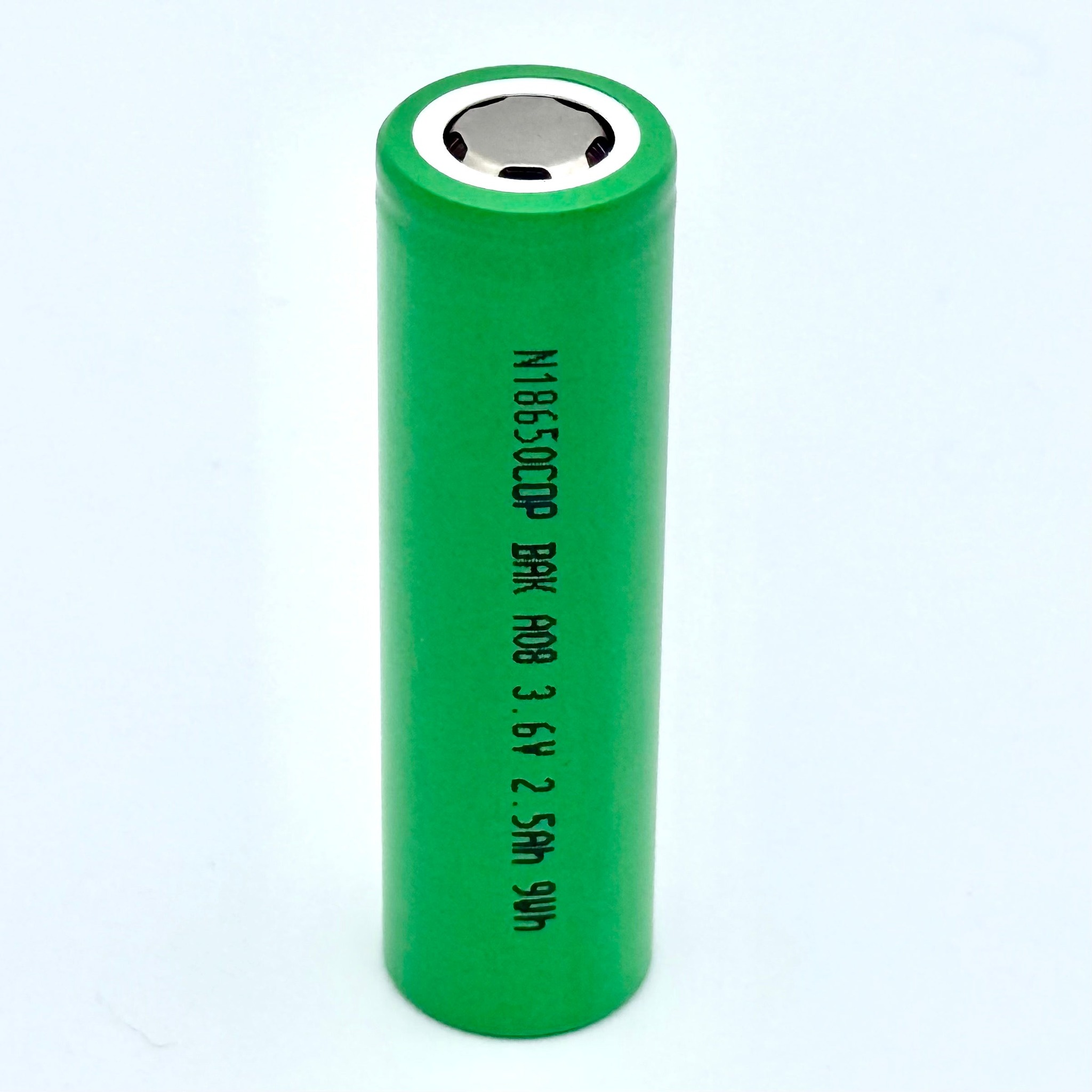 RenewSpark - 🔥 BAK N18650COP 18650 Battery Cell 3.6V 2500mAh 2.5Ah Li ...