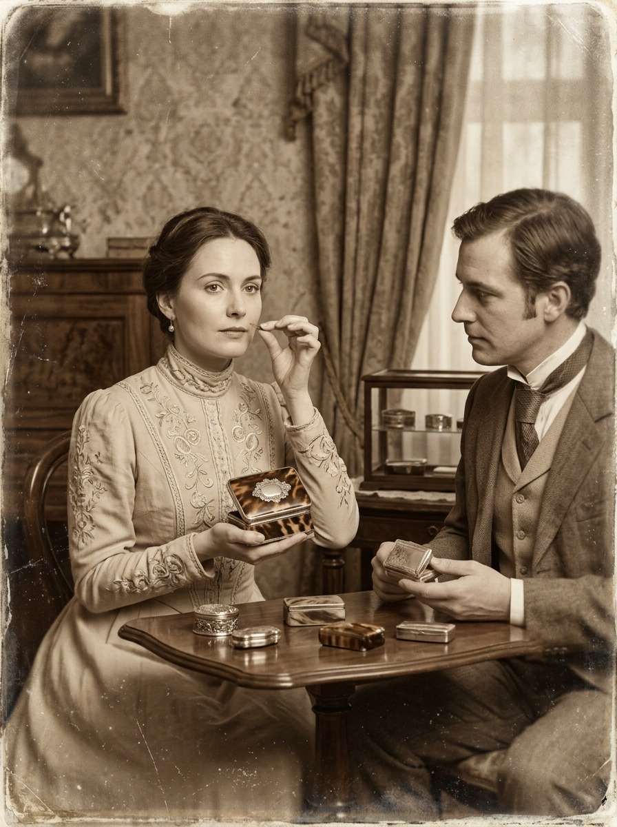 Historical snuff boxes collection from 18th and 19th centuries