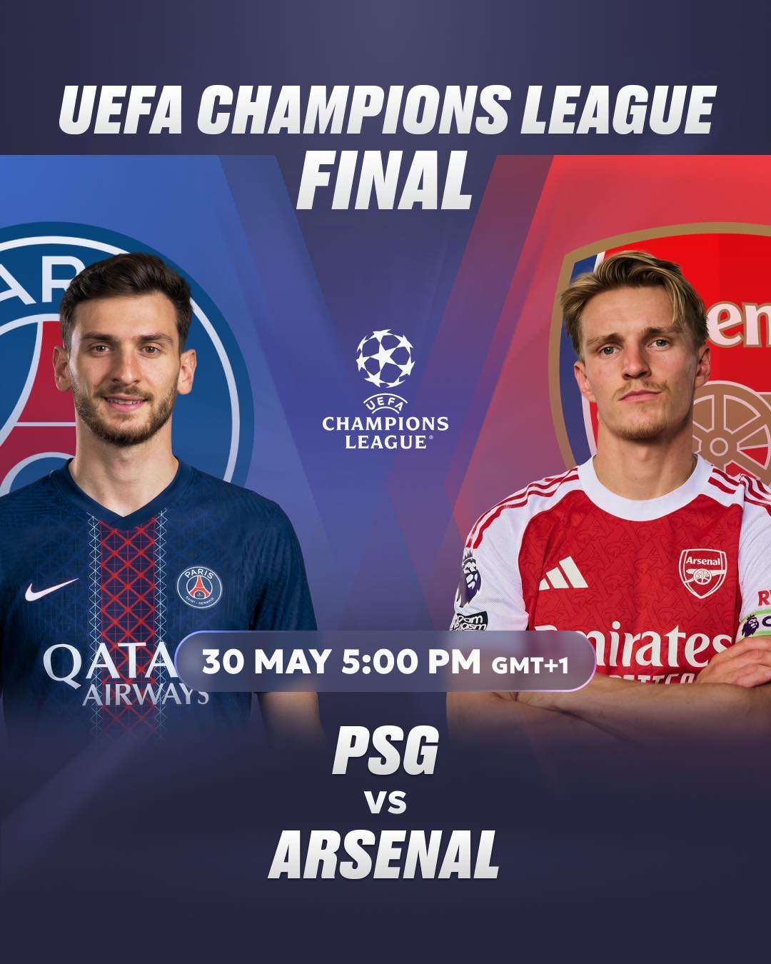 UCL決勝2026 公式プログラム PSG Arsenal アーセナル パリCL ARSENAL V